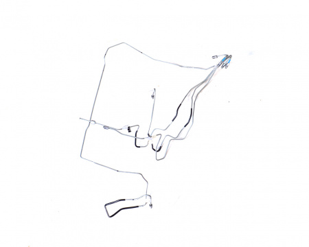 Трубка тормазная комплект блока ABS TESLA MODEL 3