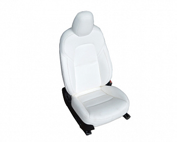 Сиденье переднее правое белое TESLA MODEL 3