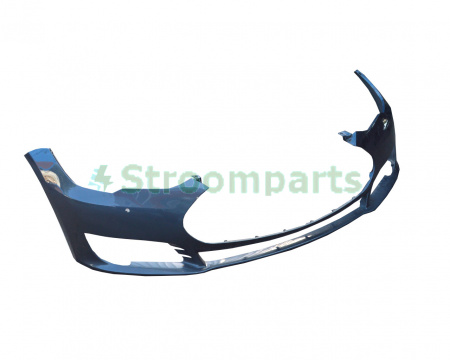 Бампер передний (4 отврстий под парктроники) графитовый TESLA MODEL S