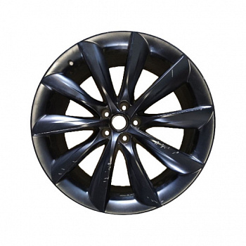 Диск задний 22x10 ET35 TURBINE BLACK TESLA MODEL X 1089366-00-C/1027247-00-F
