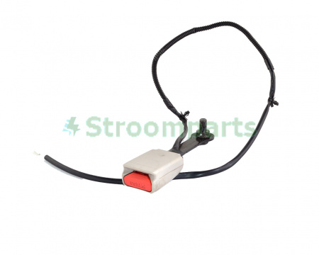 Пряжка ремня безопасности переднего сиденья (серая) NISSAN LEAF 2011-2013 86842-3NA1A
